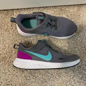 Girls Nikes, size 12C